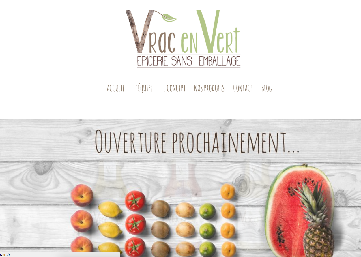 Revue De Presse – Ouverture De Vrac En Vert à Saint Etienne