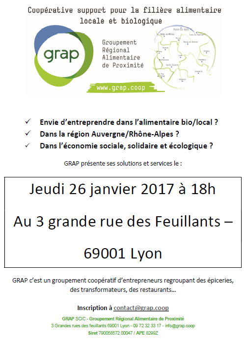 Réunion De Présentation De GRAP