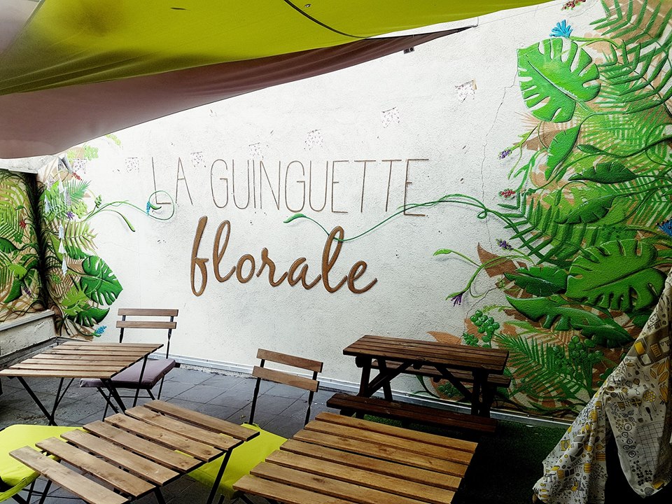 Guinguette Florale Chez Vrac En Vert – St Etienne