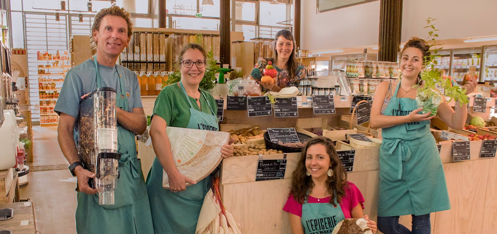 équipe épicerie Des Halles