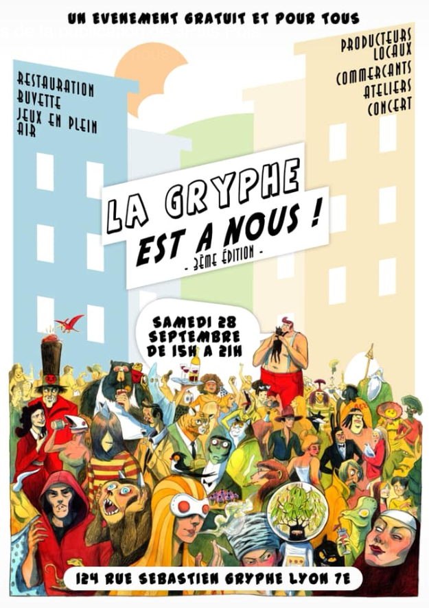 Événement La Gryphe Est à Nous – Samedi 28 Septembre