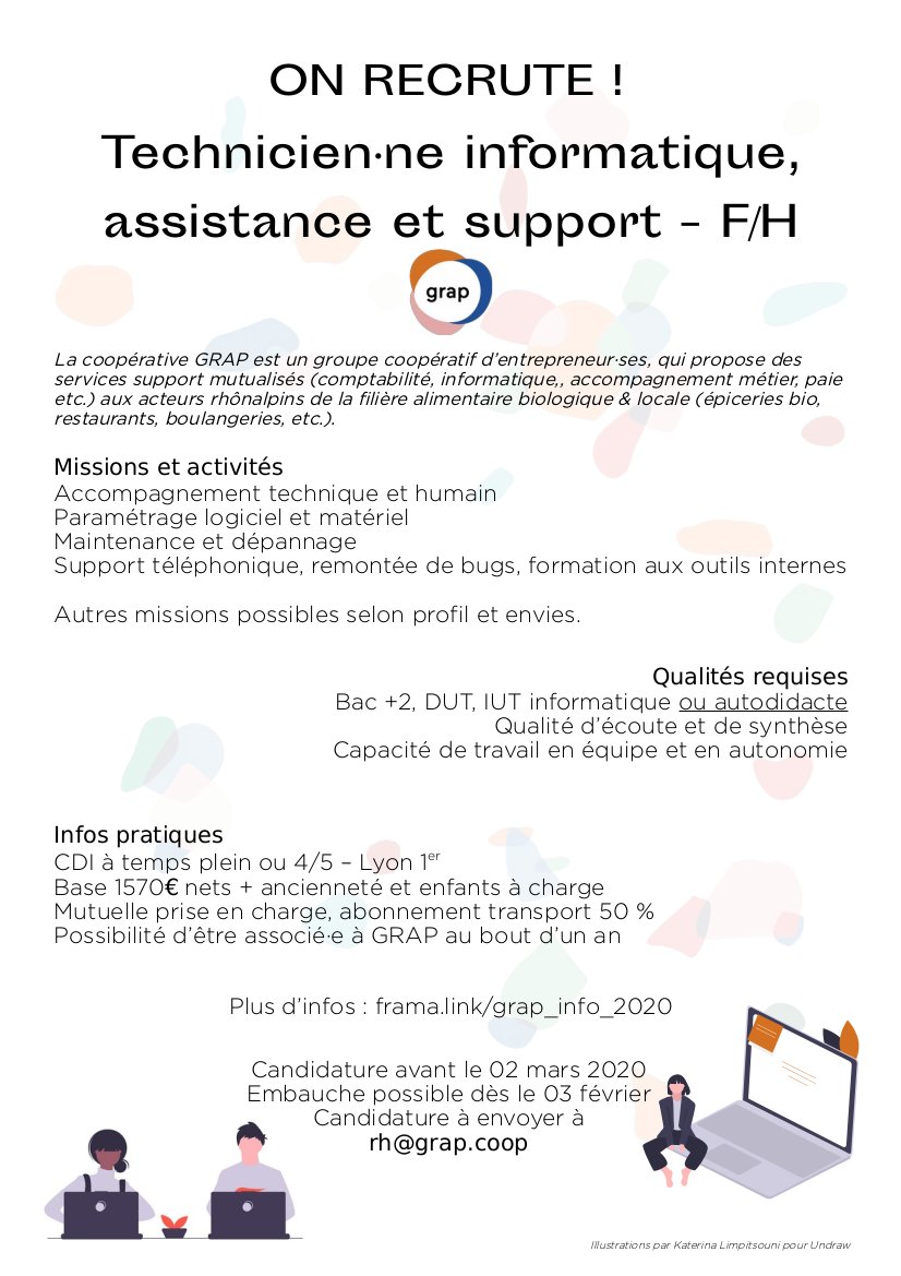 Offre D’emploi Informaticien·ne Succinte